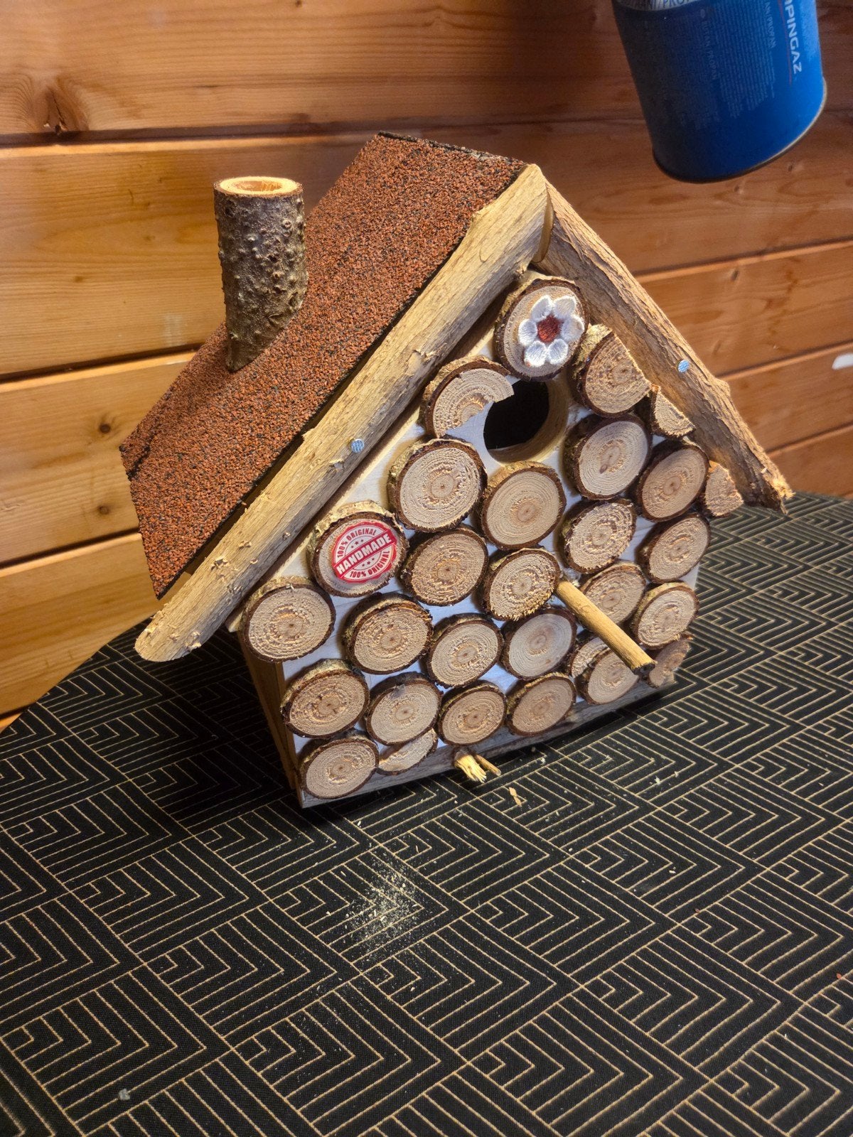 Vogelhuisje "bos villa" nieuw, Tuin en Terras, Ophalen of Verzenden, Nieuw