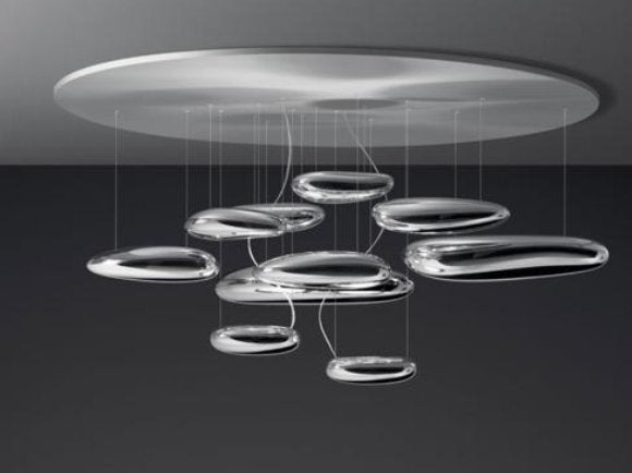 Plafondlamp Artimide Mercury, Ophalen, Gebruikt, Kunststof