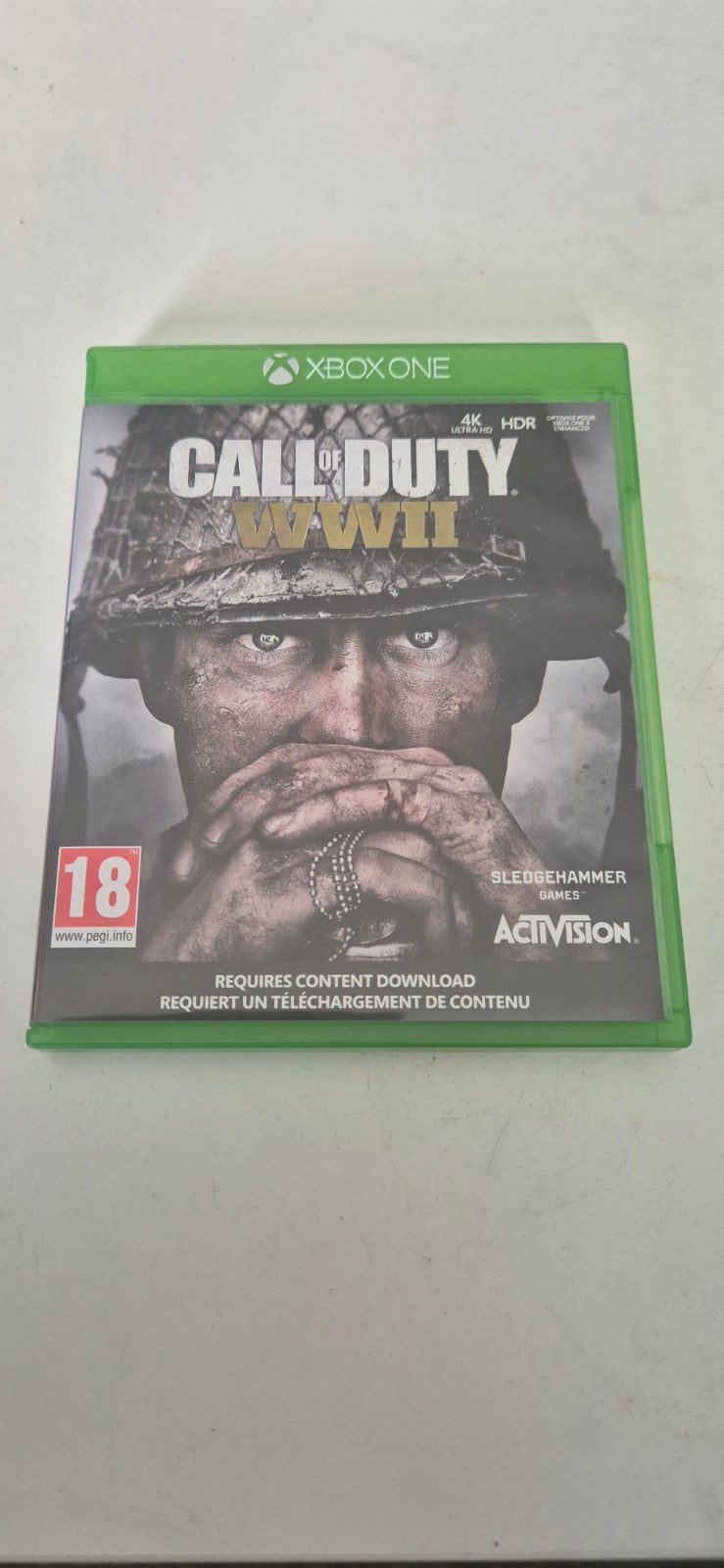 Call of Duty WWII Xbox One - Gebruikt, goede staat, Privacy@activision.com, Online, Vanaf 18 jaar, Shooter