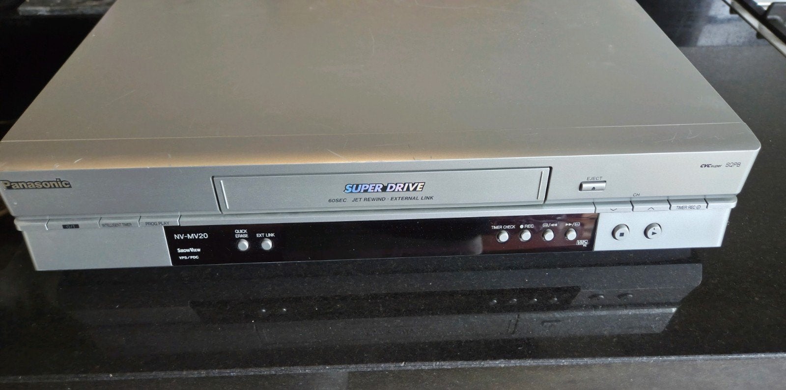 Panasonic vhs recorder super jet rewind, Ophalen of Verzenden, Gebruikt, Panasonic