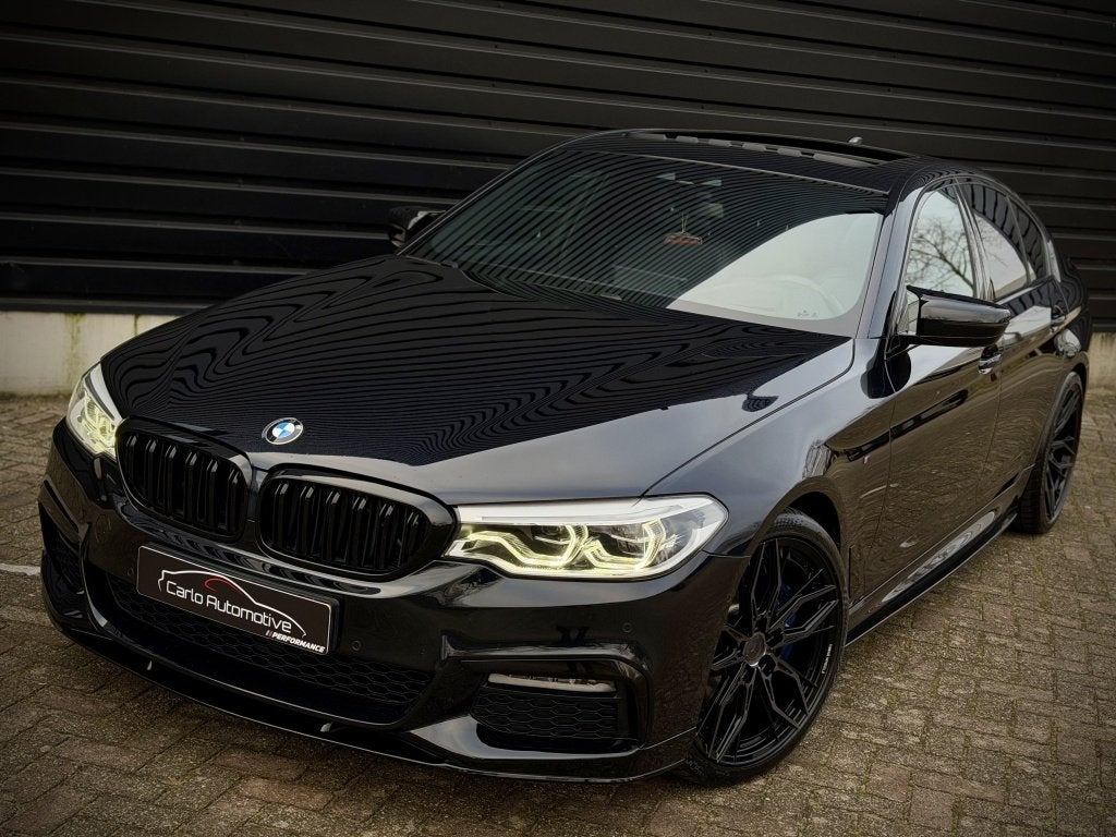 BMW 5 Serie 540i M-PERFORMANCE HEADUP|DAK|H/K|INDIVIDUAL, Dealer onderhouden, 15 km/l, Gebruikt, 2000 kg