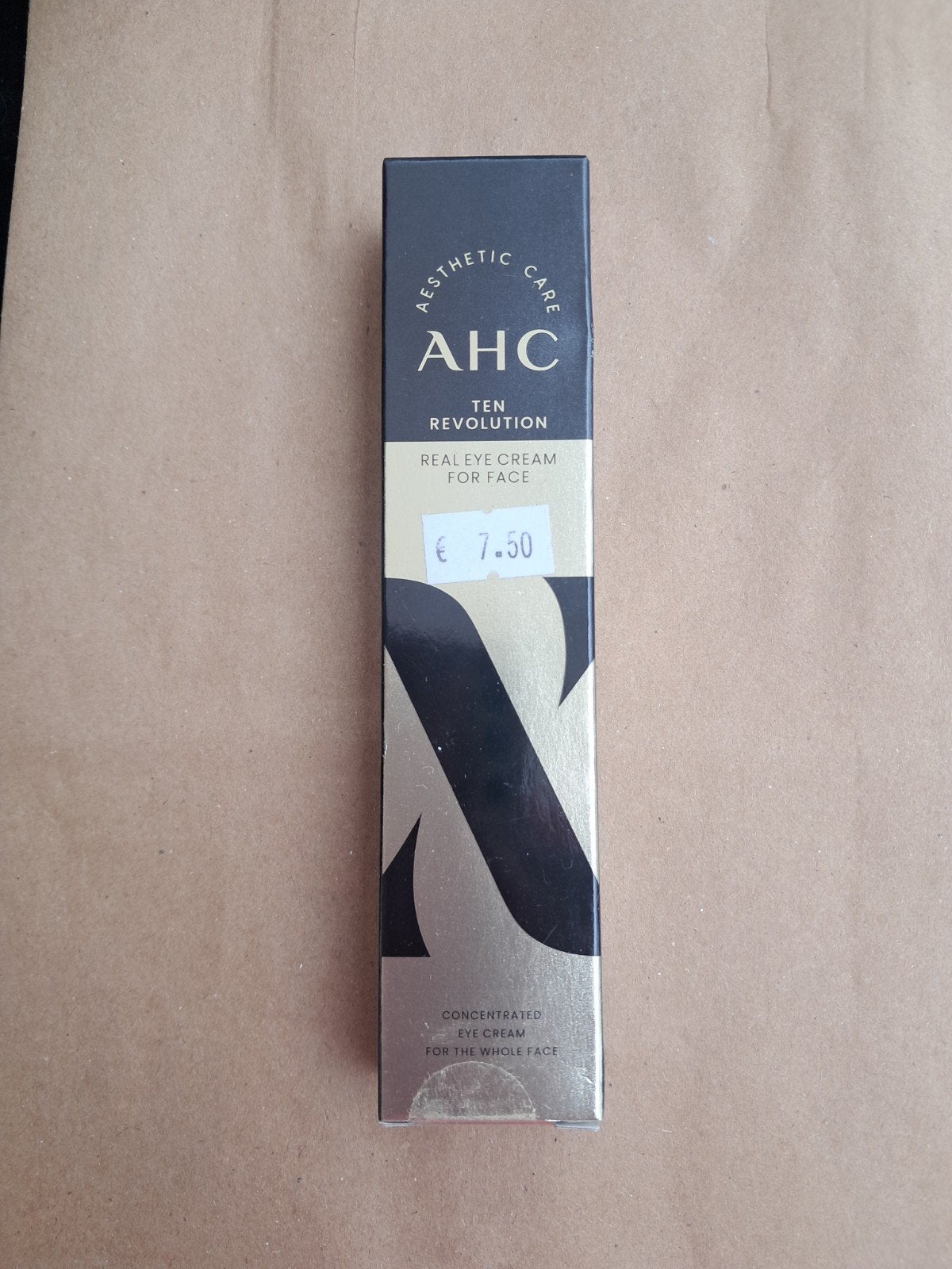 k-beauty AHC Ten Revolution Real Eye Cream for Face - Oogcrè, Ophalen of Verzenden, Nieuw, Ogen, Verzorging