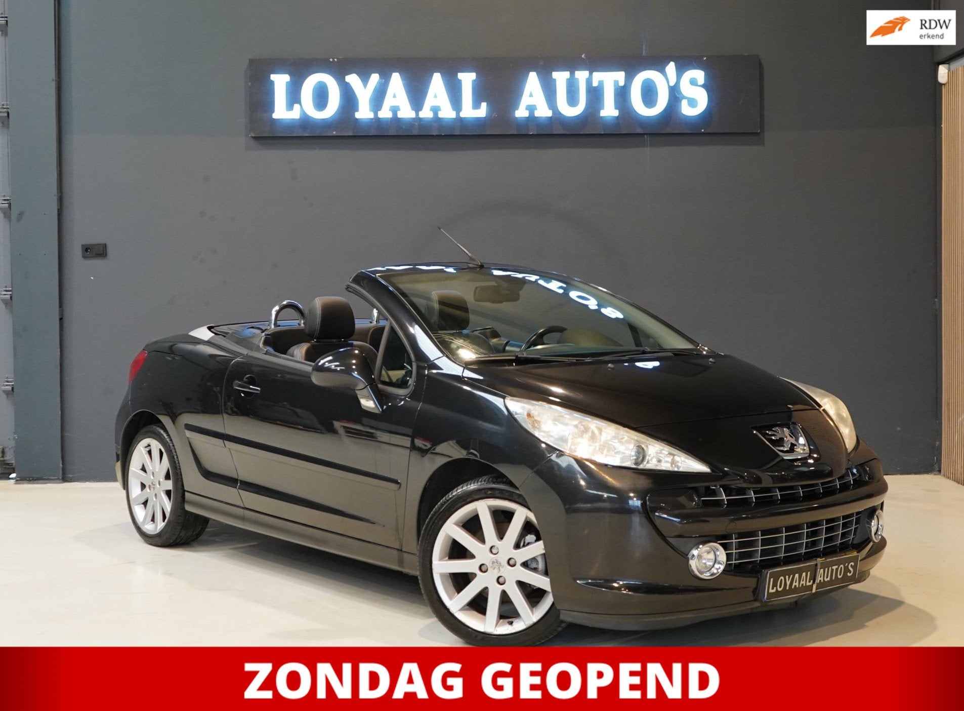 Peugeot 207 CC 1.6 VTi | STOELVERW. | AIRCO | APK, Voorwielaandrijving, 15 km/l, Gebruikt, 4 cilinders