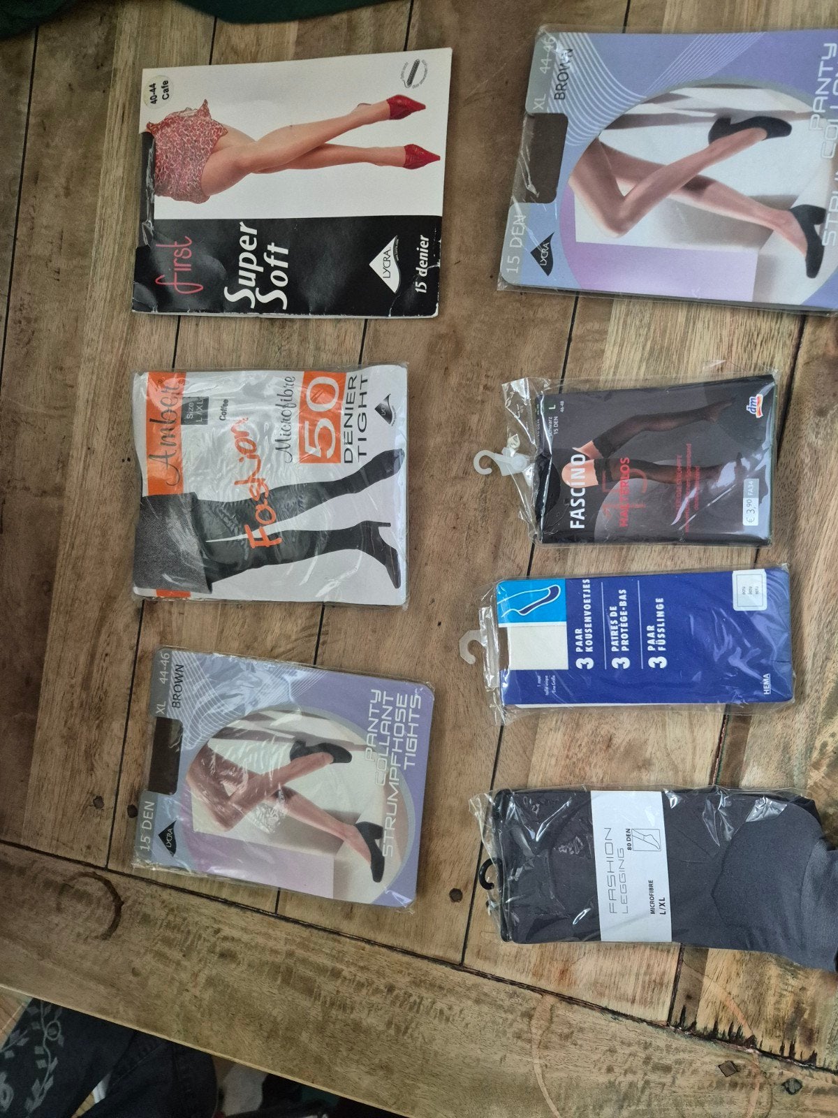 Diverse nieuwe panty's, Maat 36/38 (S), Meerkleurig, Nieuw, Ophalen of Verzenden