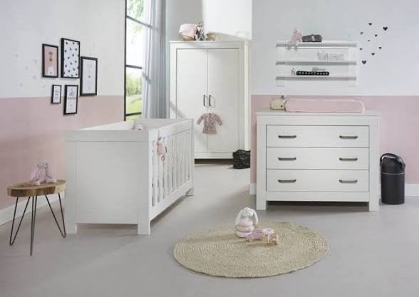 Complete Babykamer Ohio - Wit, Ophalen, Gebruikt, Jongetje of Meisje