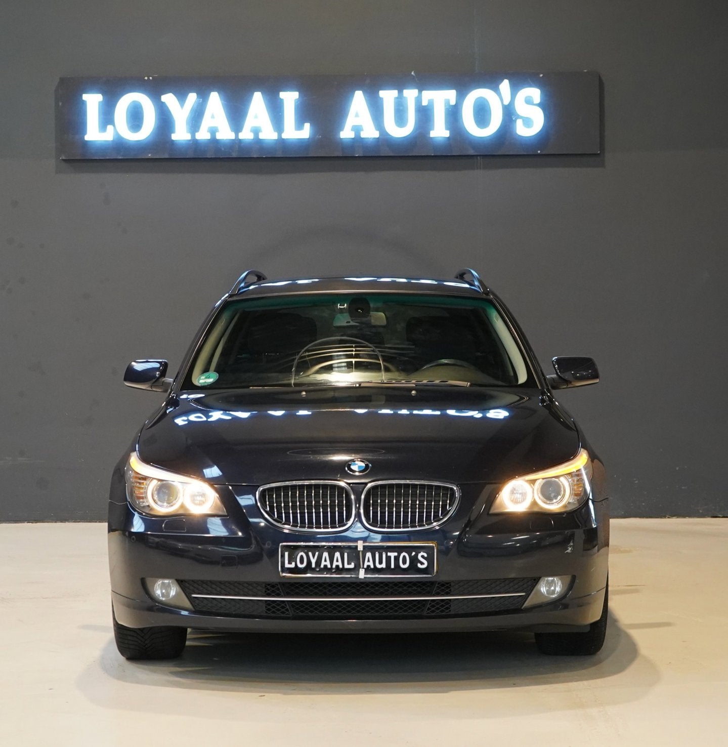 BMW 5-serie Touring 523i | CRUISE | PDC | STOELVER. | NAVI |, Auto's, 13 km/l, Gebruikt, Blauw, Handgeschakeld