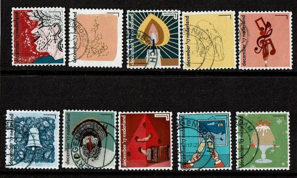 Nederland NVPH 3588-2597 gestempeld 5, Verzenden, Na 1940, Gestempeld