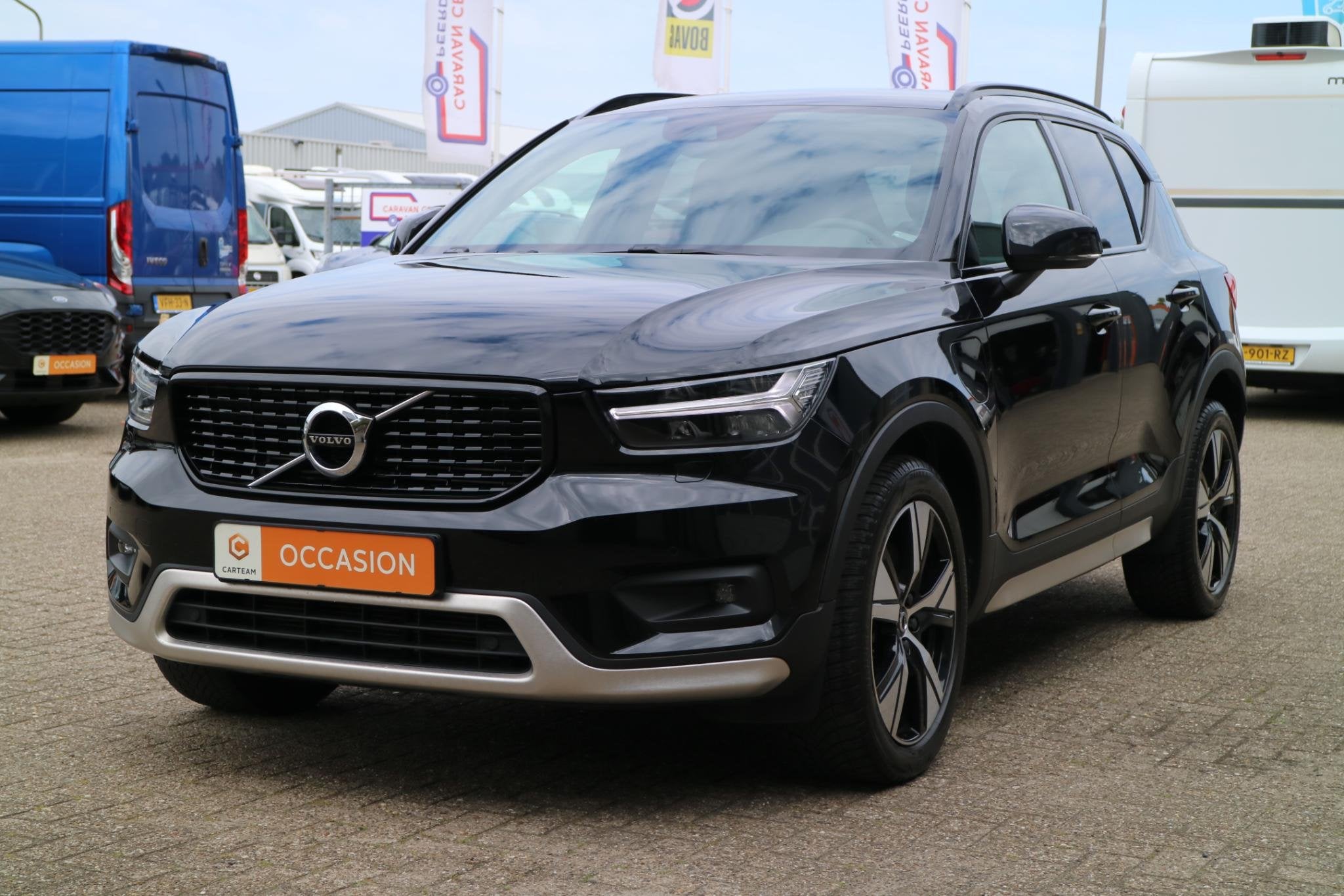 Volvo XC40 1.5 T5 Recharge R-Design | PHEV | Trekhaak | Came, Auto's, Euro 6, 1712 kg, Zwart, Hybride Elektrisch/Benzine