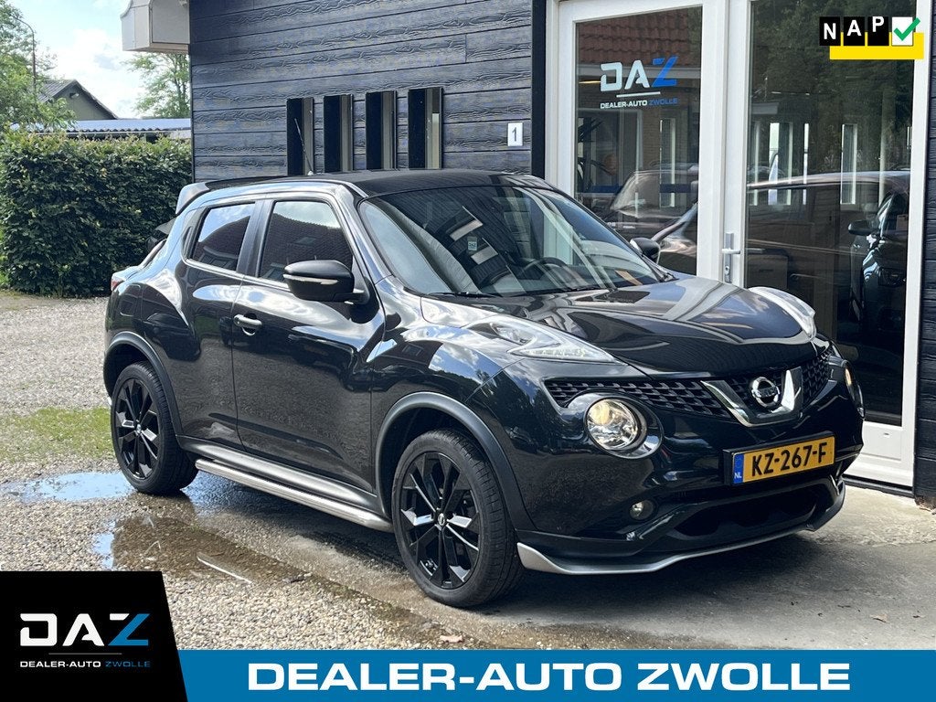 Nissan Juke 1.2 DIG-T S/S N-Connecta Ecc/Audio/Navi/18 inch, Auto's, Nissan, Bedrijf, Te koop, Juke, ABS, Achteruitrijcamera, Airbags