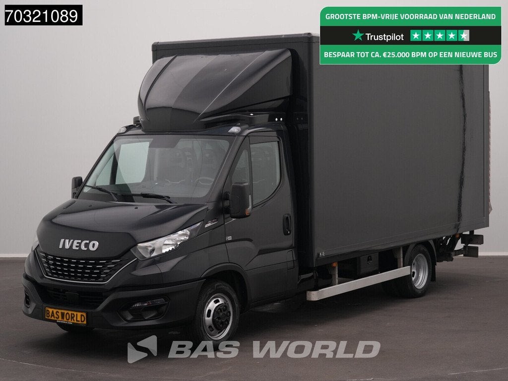 Iveco Daily 35C18 3.0L XL 1000KG Laadklep Automaat 3,5t Trek, Stof, Gebruikt, Euro 6, 4 cilinders