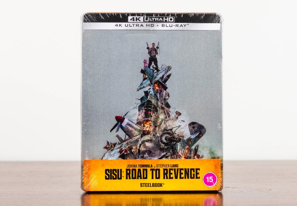 Sisu: Road to Revenge 4K UHD + Blu-Ray STEELBOOK (UK Import), Cd's en Dvd's, Blu-ray, Nieuw in verpakking, Actie, Ophalen of Verzenden
