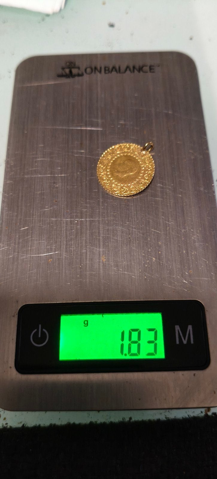 TURKS GOUD 22 KARAAT 1.83 GRAM, Ophalen, Goud