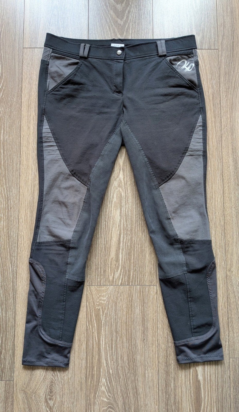 Zgan QHP rijbroek mt 44, Dieren en Toebehoren, Grijs, QHP, Onderkleding, Ophalen of Verzenden