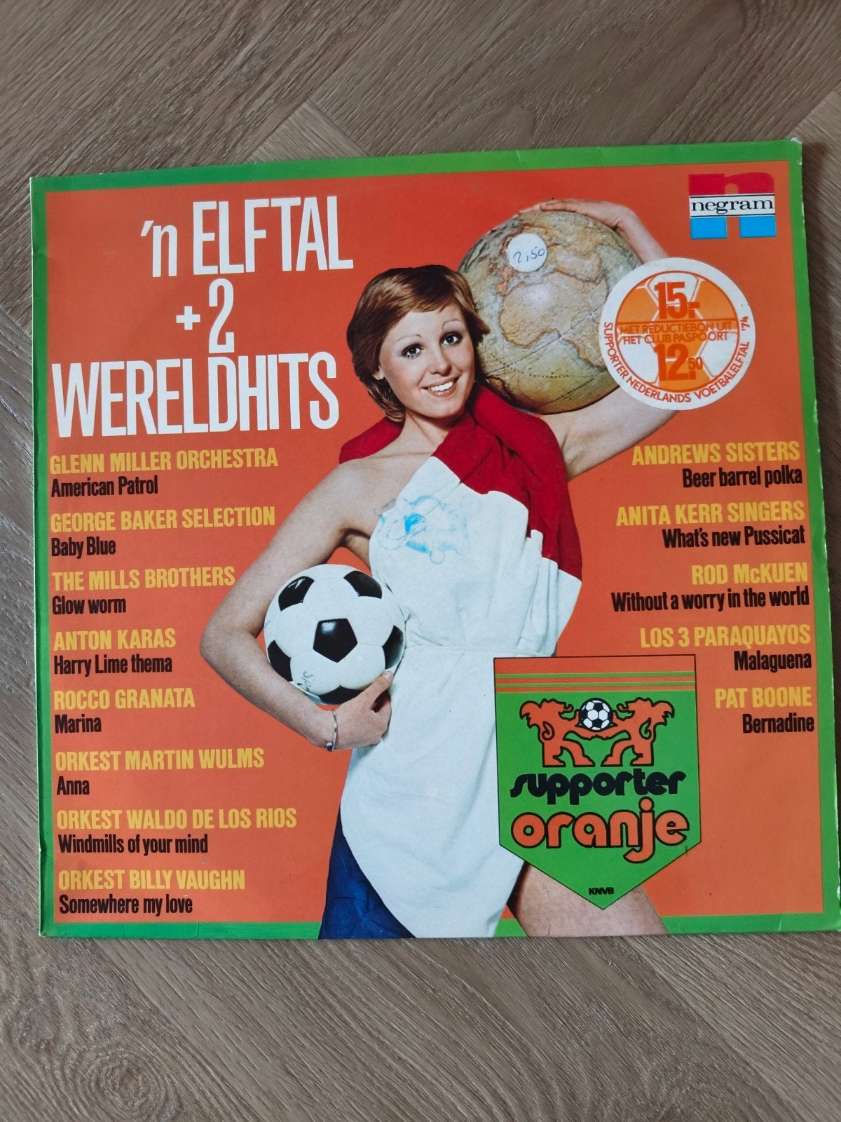N' Elftal + 2 Wereldhits - Negram NY 12 Vinyl LP, Cd's en Dvd's, LP, Gebruikt, Pop, Ophalen of Verzenden
