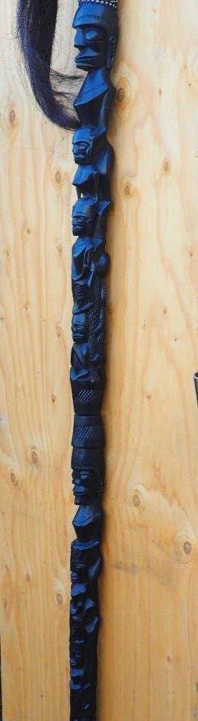 Toverstaf van Sumatra Tunggal Panaluan, Antiek en Kunst, Verzenden, Indonesië, 177 cm, Ritueel object