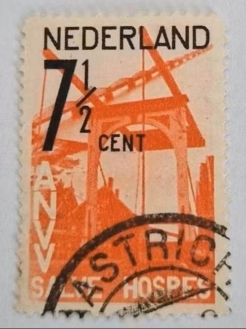 Nederland 1932 - nvph 244 - ANVV, Postzegels en Munten, Ophalen of Verzenden, T/m 1940, Gestempeld
