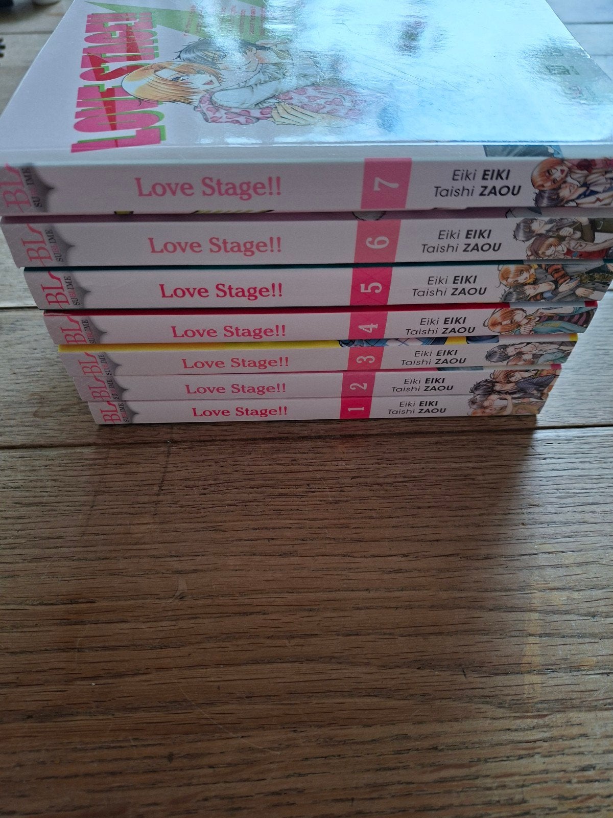 Love Stage!! volume  1 t/m 7 complete serie ( Manga Engels ), Complete serie of reeks, Ophalen of Verzenden, Zo goed als nieuw