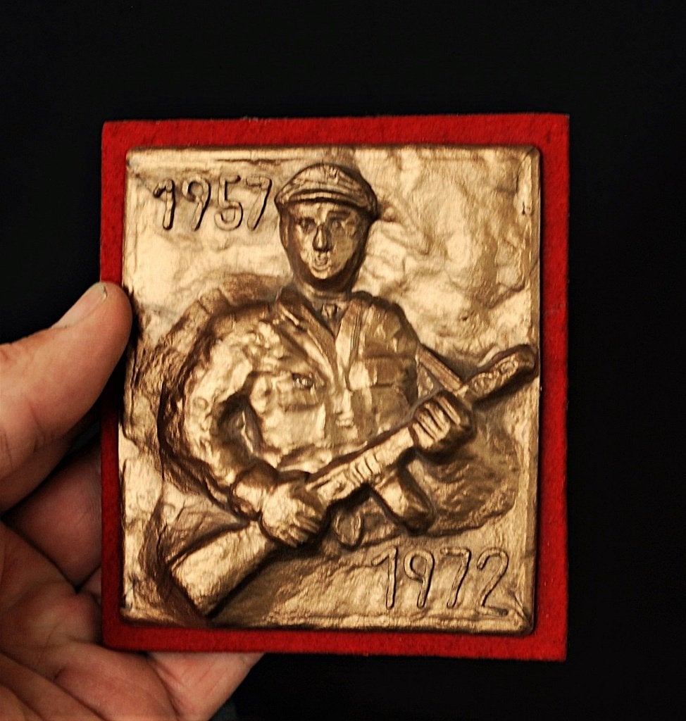 Sovjet Soldaat met PPsH Machinegeweer CCCP 1957- 1972, Ophalen of Verzenden