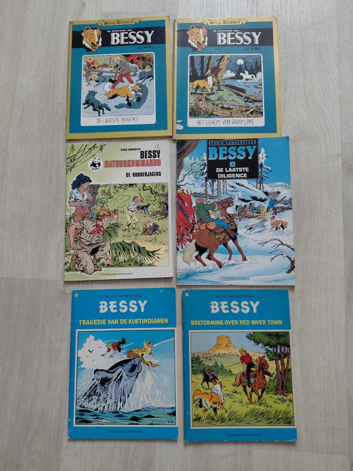Bessy stripboeken collectie - 6 delen, Boeken, Ophalen of Verzenden