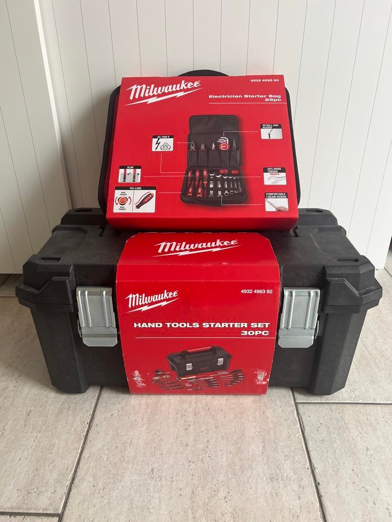 Milwaukee Handgereedschap en Elektriciens set, Ophalen, Nieuw