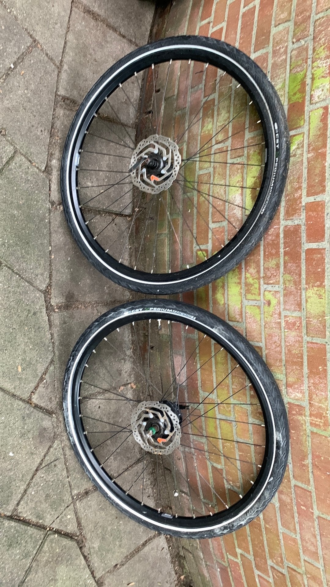 Shimano Wielen E-bike 7 versnellingen, Ophalen, Gebruikt