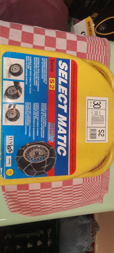 Maggi Trak S2 sneeuwkettingen - Select Matic, Auto diversen, Sneeuwkettingen, Ophalen, Gebruikt