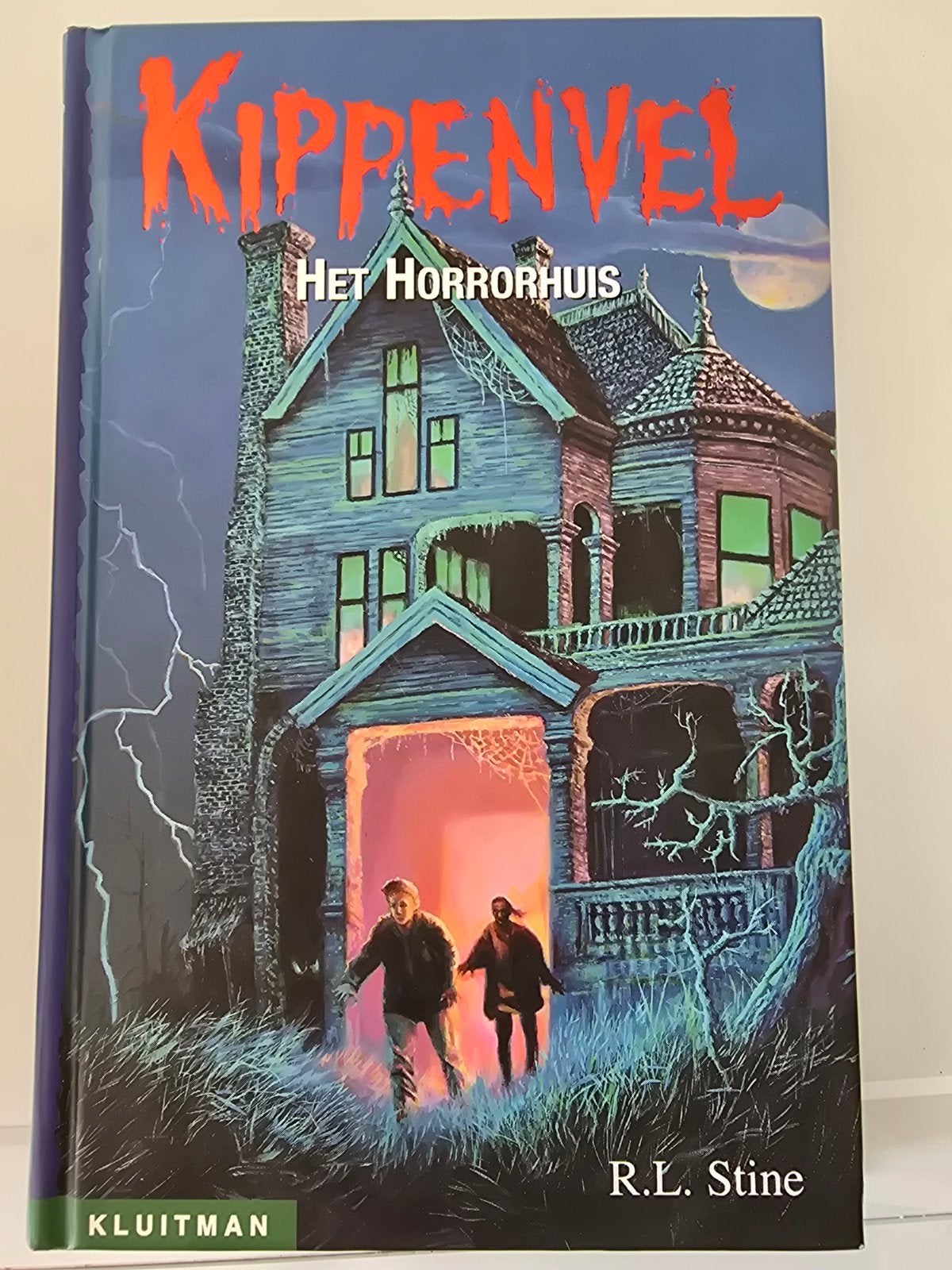 Kippenvel: Het Horrorhuis - R.L. Stine, Ophalen of Verzenden, Gelezen, R.L. Stine