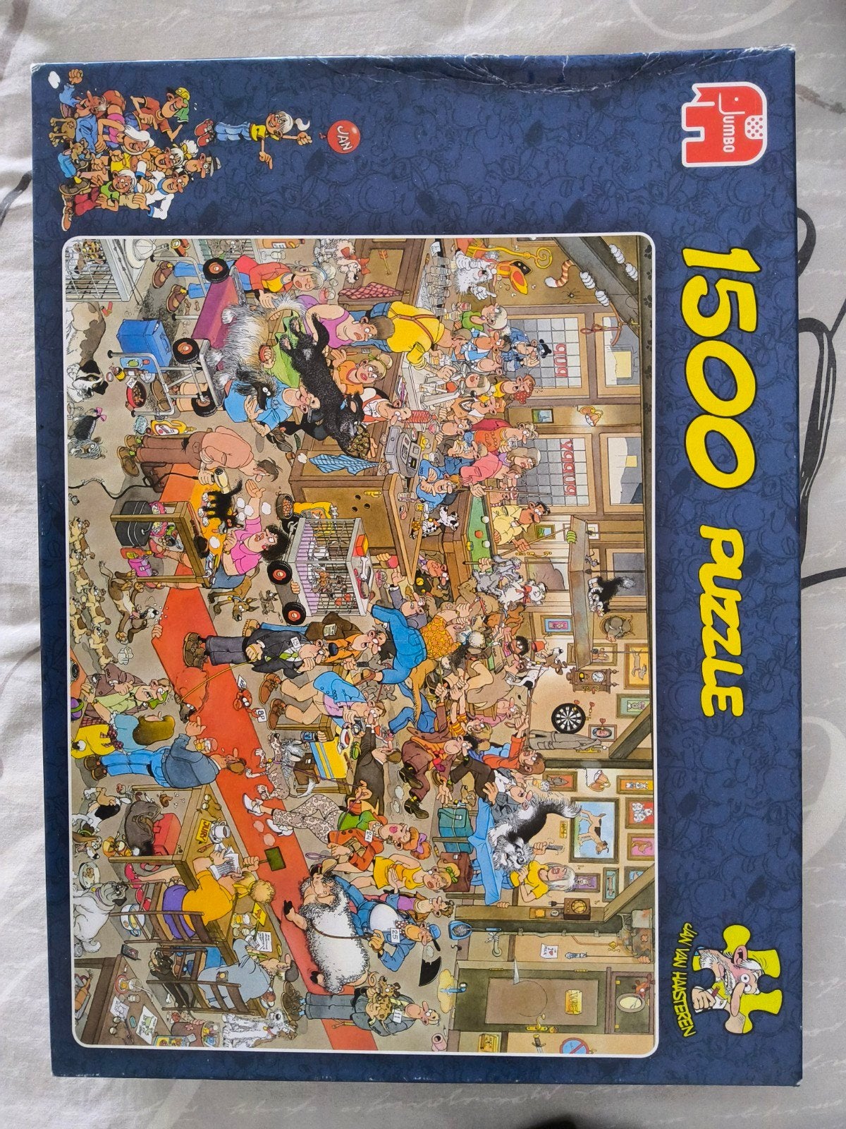 Jan van haasteren puzzel 1500 stukjes, Hobby en Vrije tijd, Denksport en Puzzels, Ophalen, 500 t/m 1500 stukjes, Zo goed als nieuw