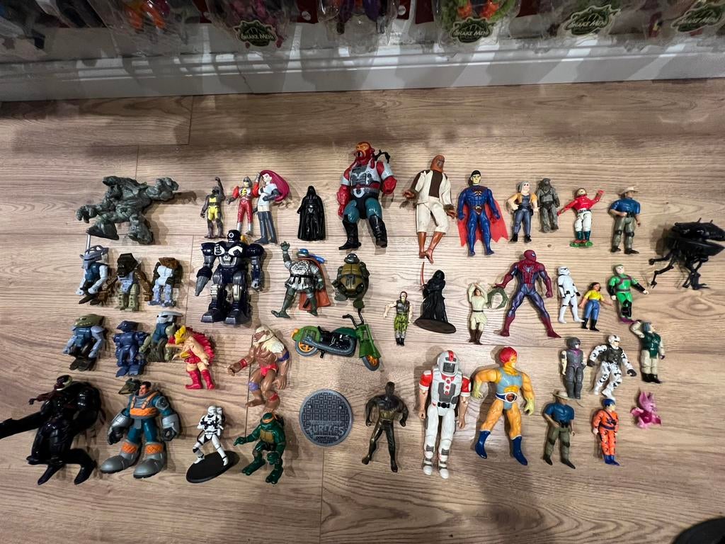Action figures vintage speelgoed thundercats bravestarr etc, Verzamelen, Poppetjes en Figuurtjes, Ophalen of Verzenden