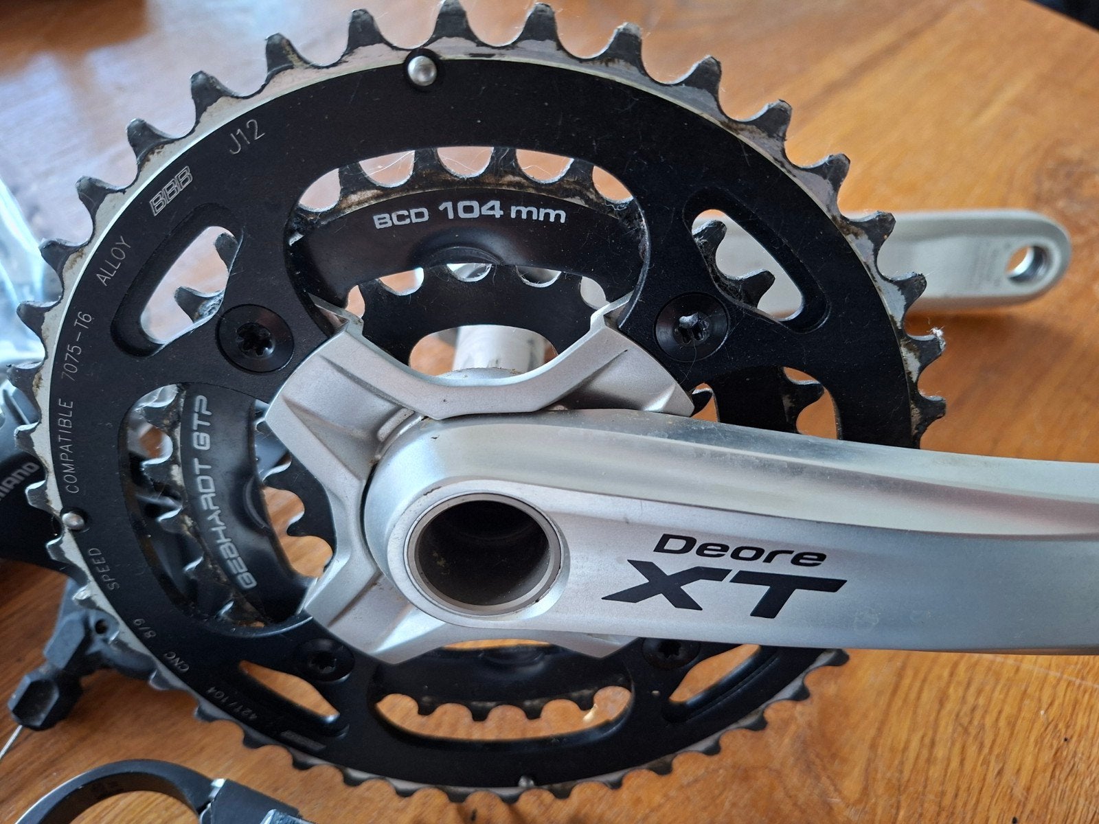 Shimano XT groepset, SLX shifters, 10sp, Fietsen en Brommers, Fietsonderdelen, Ophalen of Verzenden
