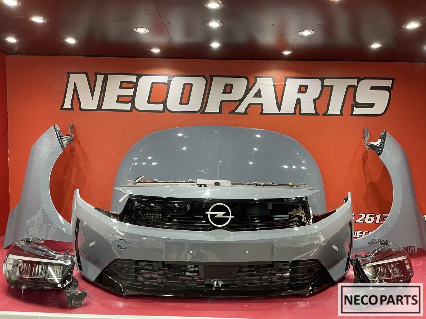 OPEL CORSA F FACELIFT VOORKOP COMPLEET ALLES LEVERBAAR, Gebruikt, -, -, Opel