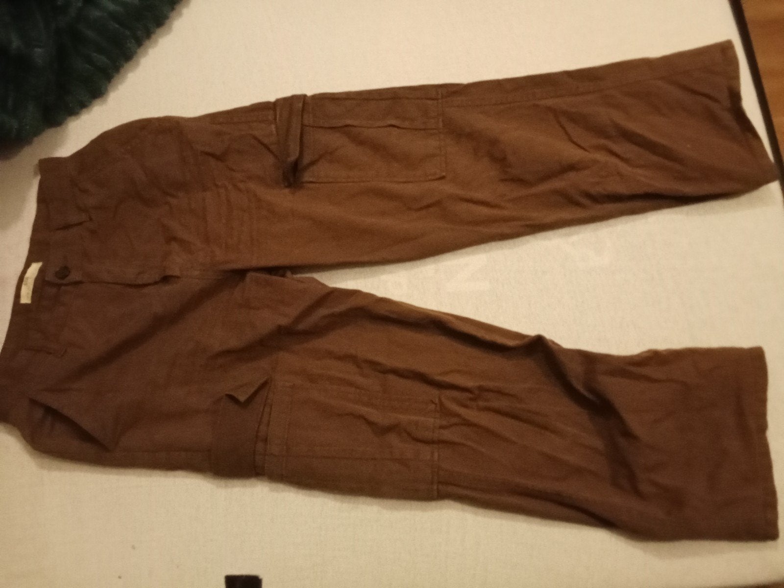 Bruine cargo broek - STR - Maat M, Ophalen, Bruin, Maat 48/50 (M), STR