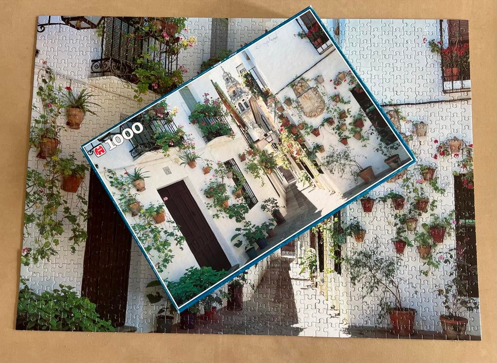 Legpuzzel 1000 stukjes - Cordoba Spanje, Ophalen of Verzenden, 500 t/m 1500 stukjes, Legpuzzel