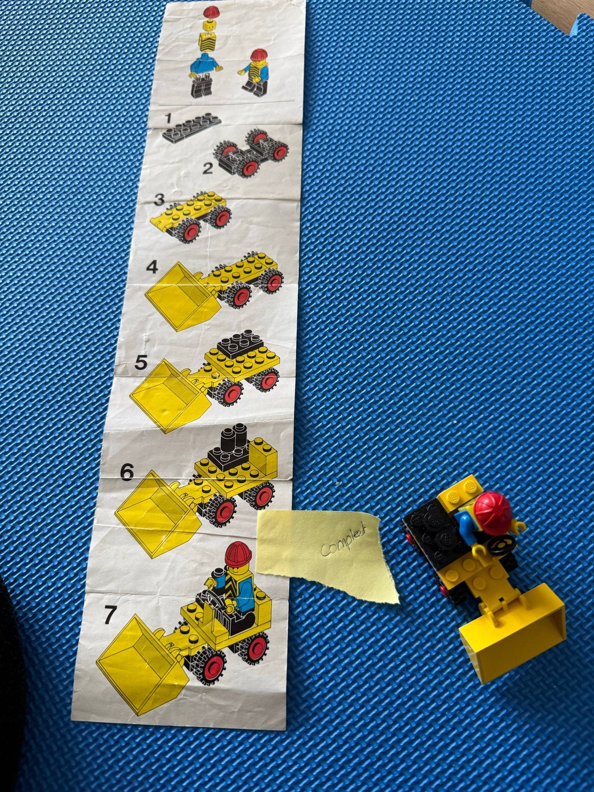 LEGO vintage 607 (1979) - Compleet, Lego, Ophalen of Verzenden, Inclusief instructies, Complete set