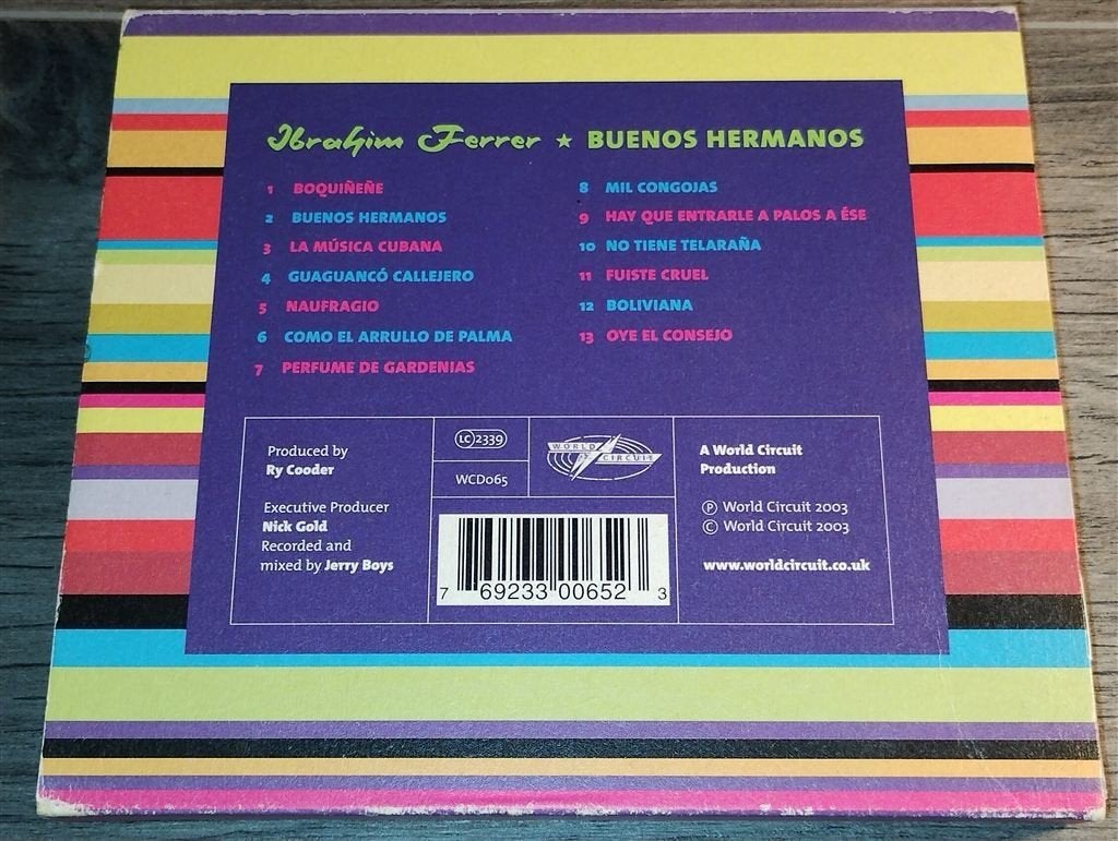 Ibrahim Ferrer - Buenos Hermanos, Ophalen of Verzenden, Zo goed als nieuw