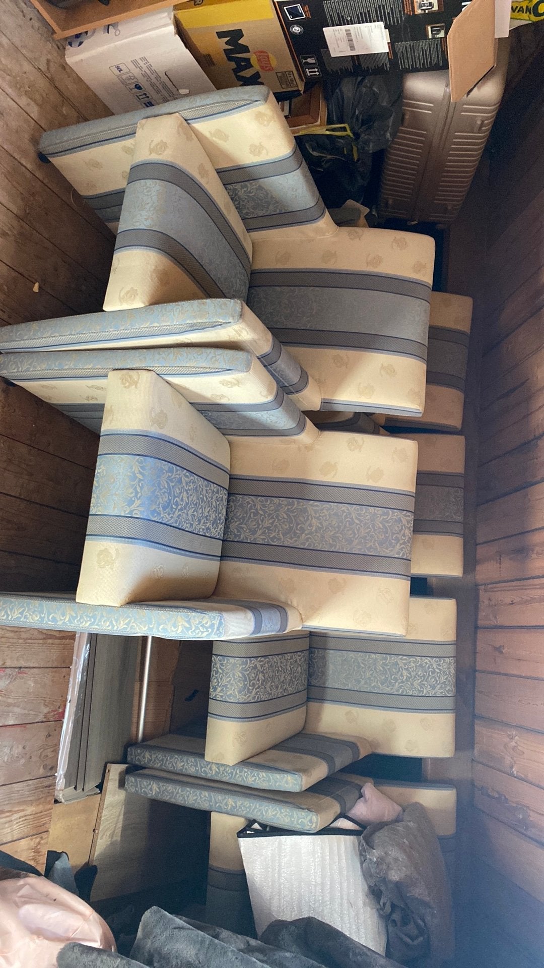 Stoelen, Ophalen, Gebruikt