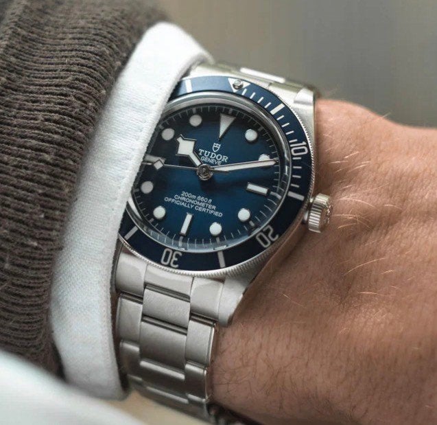Tudor Black Bay 58 Automaat Blauw / Navy Blue 39mm uit 2025, Staal, Gebruikt, Staal, Polshorloge