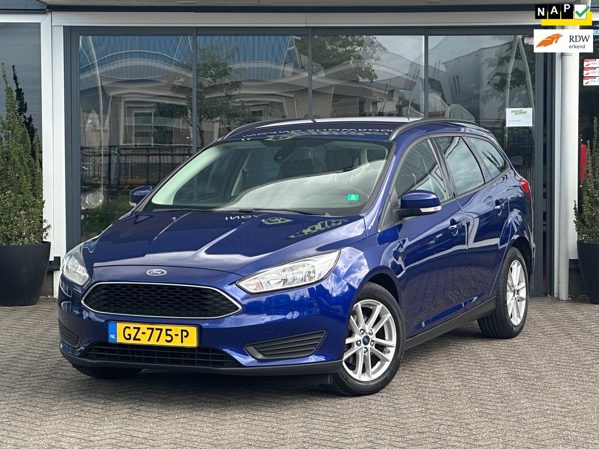Ford Focus Wagon 1.0 Trend Edition / Nieuwe Apk / Airco /, Electronic Stability Program (ESP), 101 pk, Gebruikt, Euro 6