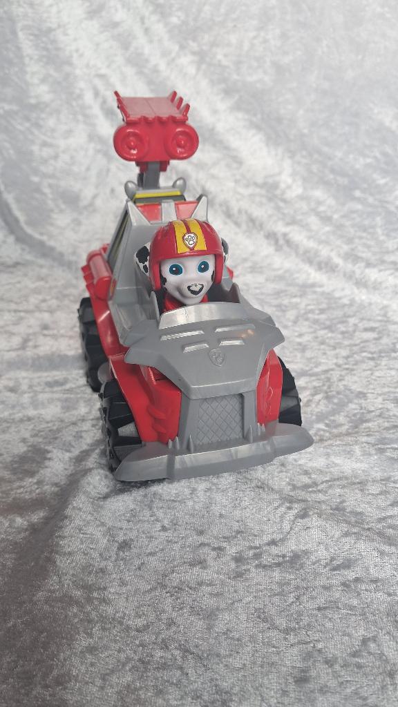 z.g.a.n Marshall en auto dino rescue, Spinmaster dinosaurus, Ophalen of Verzenden, Zo goed als nieuw