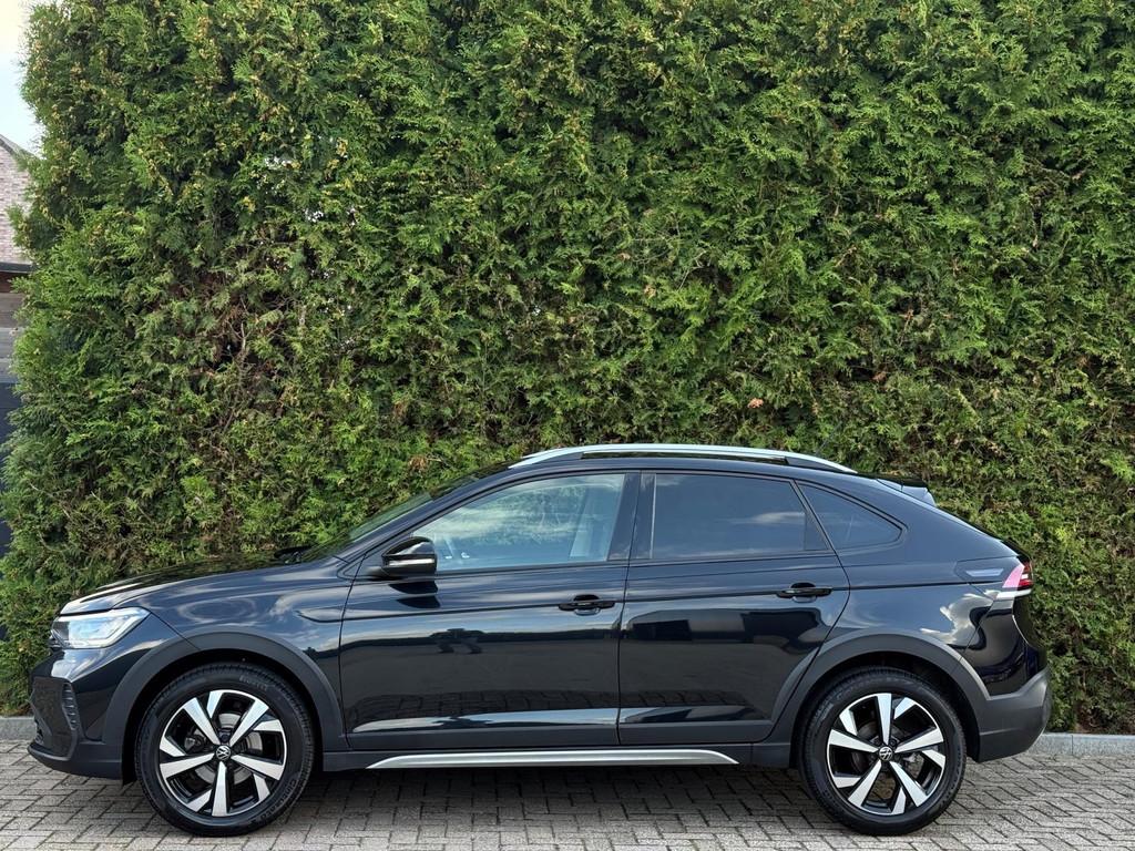 Volkswagen Taigo 1.0 TSI Life CarPlay ACC Automaat, Stof, Gebruikt, Zwart, Met garantie (alle)