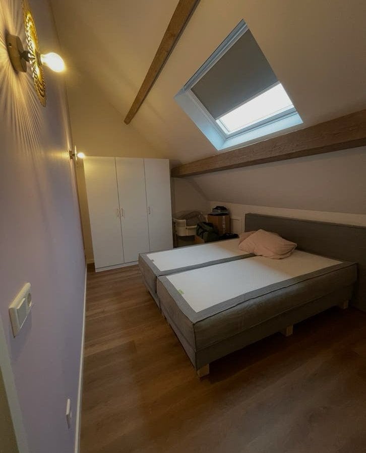 Comfortabel tweepersoons boxspringbed, Ophalen, Gebruikt, Tweepersoons, 200 cm