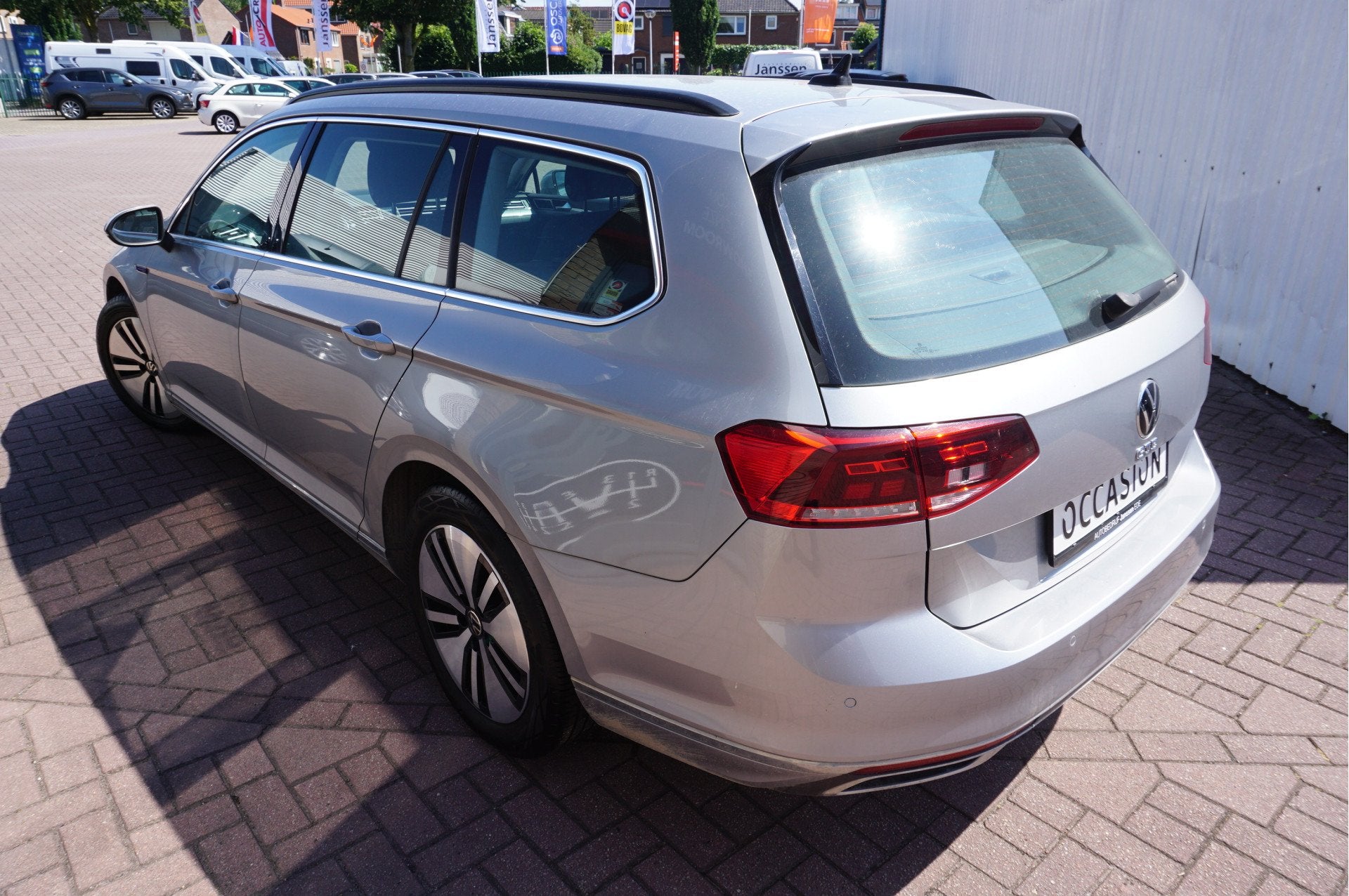 Volkswagen Passat Variant 1.4 TSI PHEV GTE Automaat, Auto's, Stof, Gebruikt, Plug-in hybride, Grijs