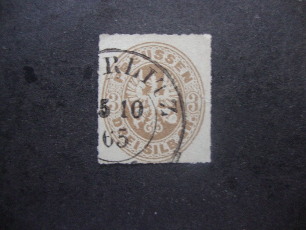 Pruien nr. 18a gestempeld,, Ophalen of Verzenden, Duitse Keizerrijk, Gestempeld