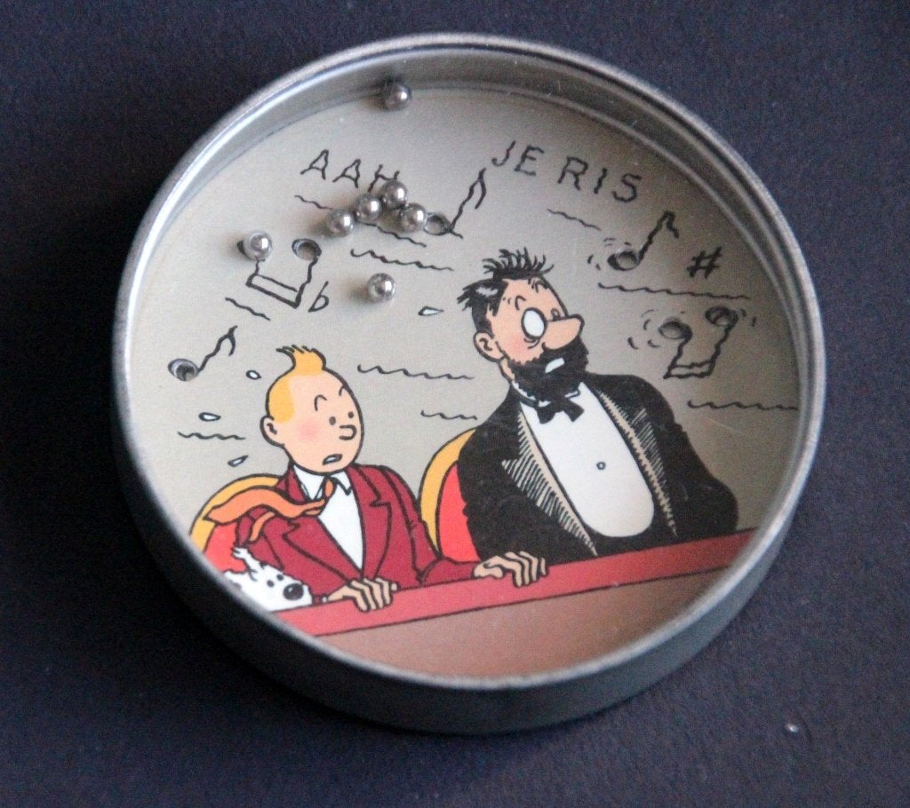 Capsule champagne 1995 Brochet Tintin Haddock Hergé Kuifje, Verzenden, Kuifje, Zo goed als nieuw, Beeldje of Figuurtje