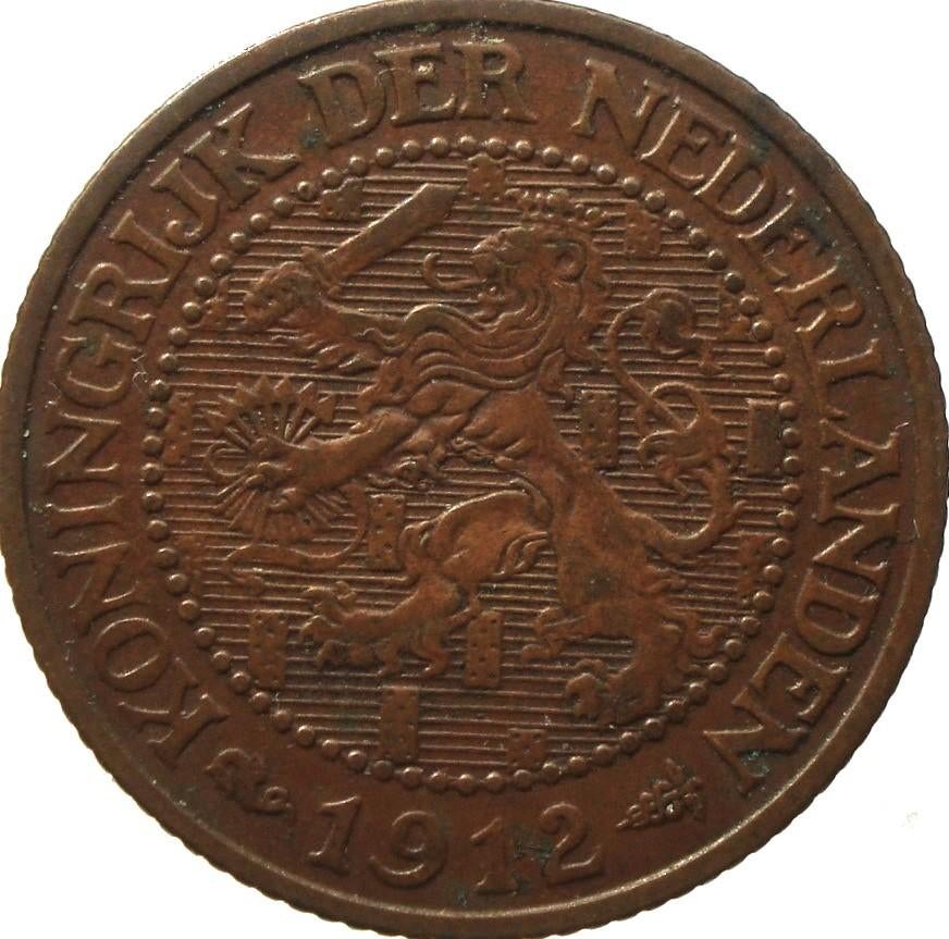 Nederland 2,5 cent 1912, Postzegels en Munten, Munten | Nederland, Ophalen of Verzenden, Koningin Wilhelmina, Overige waardes