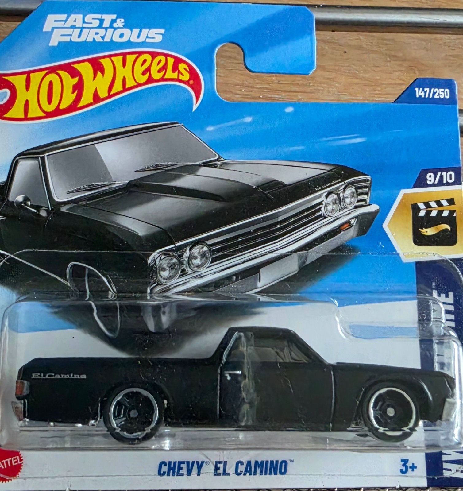 Hot Wheels Fast & Furious Chevy El Camino 1967, Ophalen of Verzenden, Nieuw, Auto