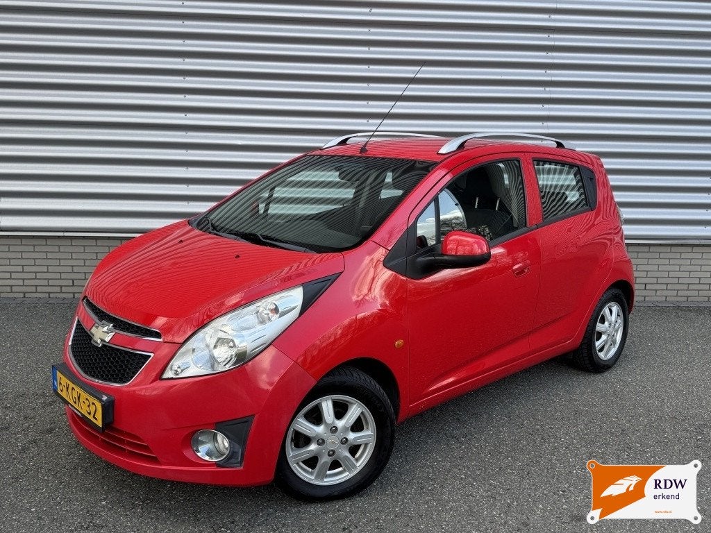 Chevrolet Spark 1.2 16V LT Airco (bj 2011), Voorwielaandrijving, Stof, Gebruikt, Zwart