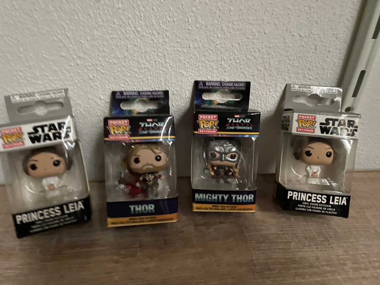 Keychain god of thunder & star wars, Ophalen of Verzenden, Zo goed als nieuw