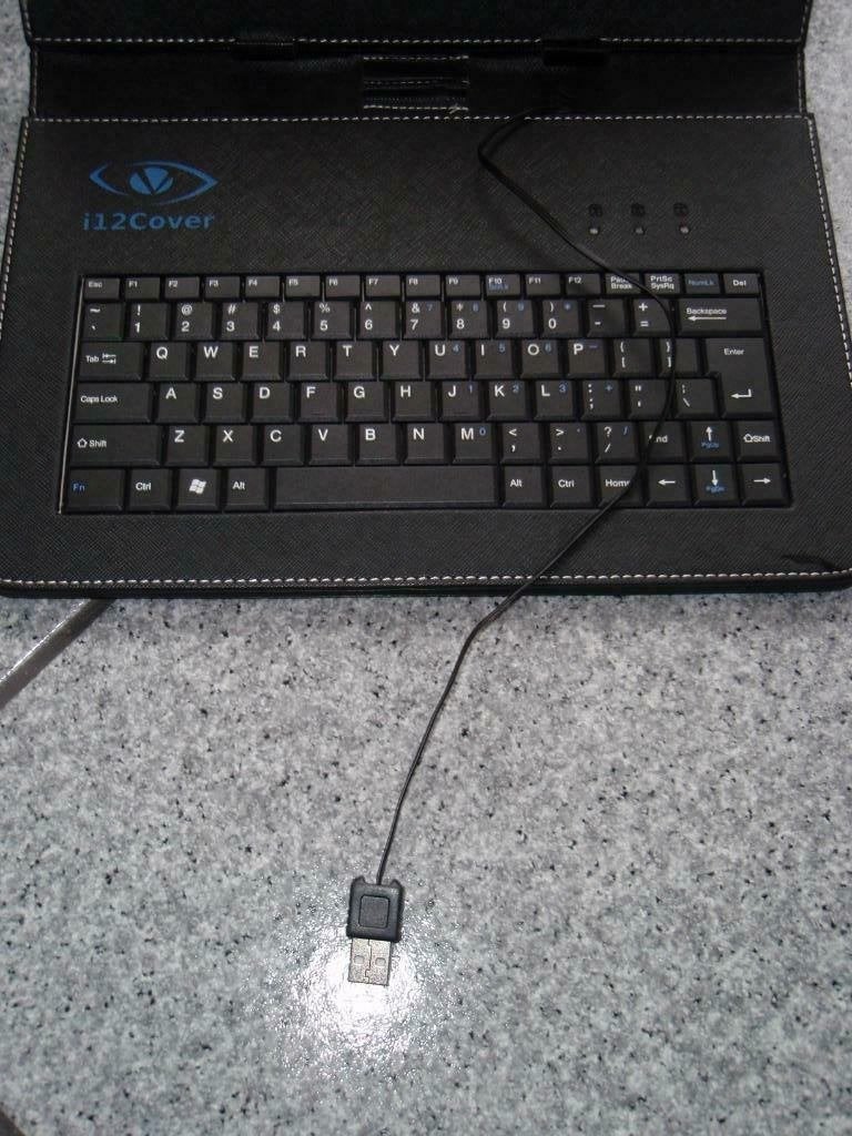 tablethoezen met toetsenbord, 10 inch, I12, Bescherming voor- en achterkant, Ophalen of Verzenden