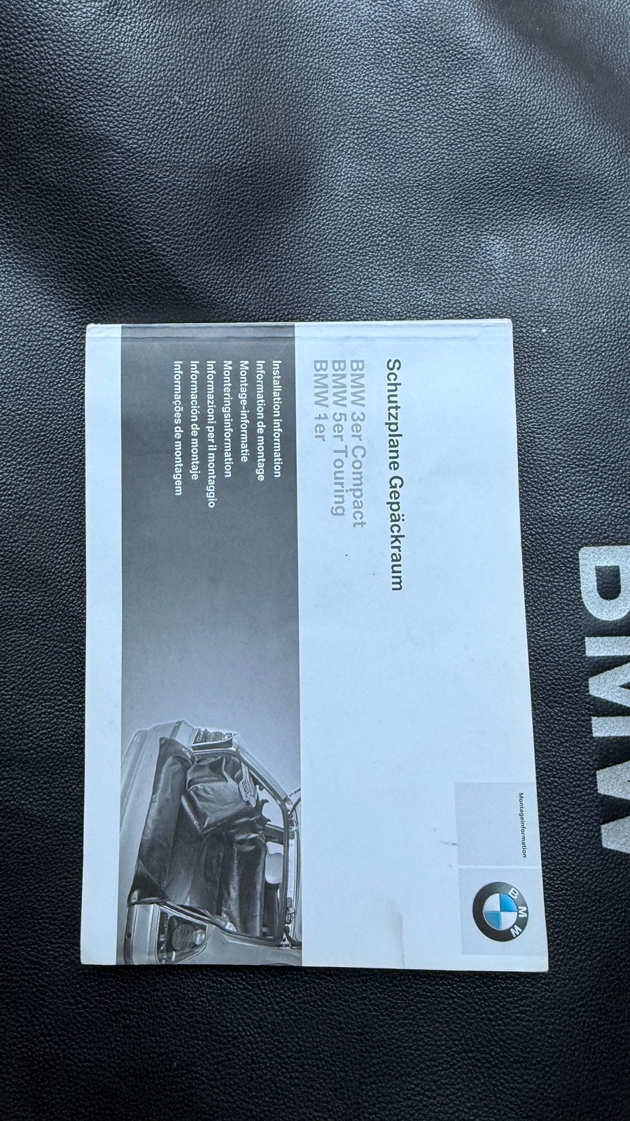 Bagageruimte beschermhoes BMW 5 serie Touring, Auto diversen, Kofferbakmatten, Ophalen of Verzenden, Gebruikt